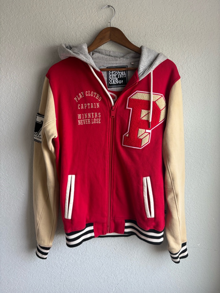 Play Clothes 1977 Our Gang Jacket Winners Never Lose Size M